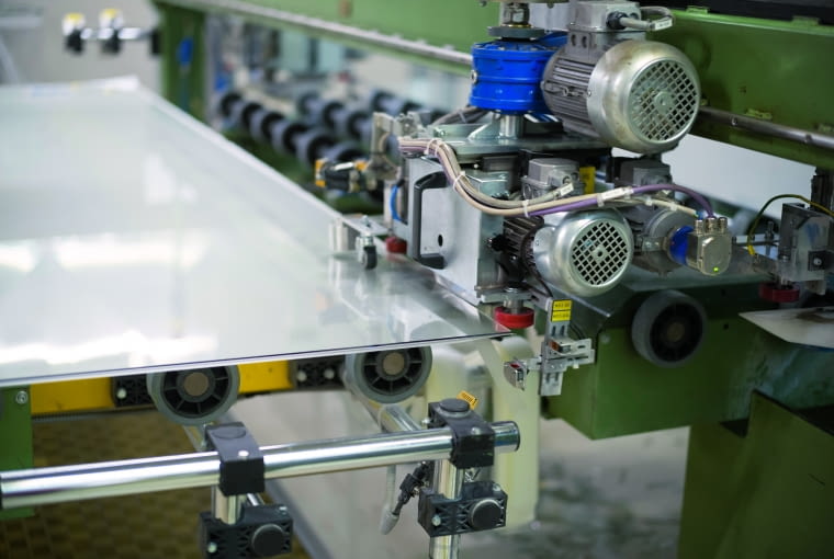 Produkcja szkła CLIMATOP® STADIP® SILENCE Produkcja szkła CLIMATOP® STADIP® SILENCE