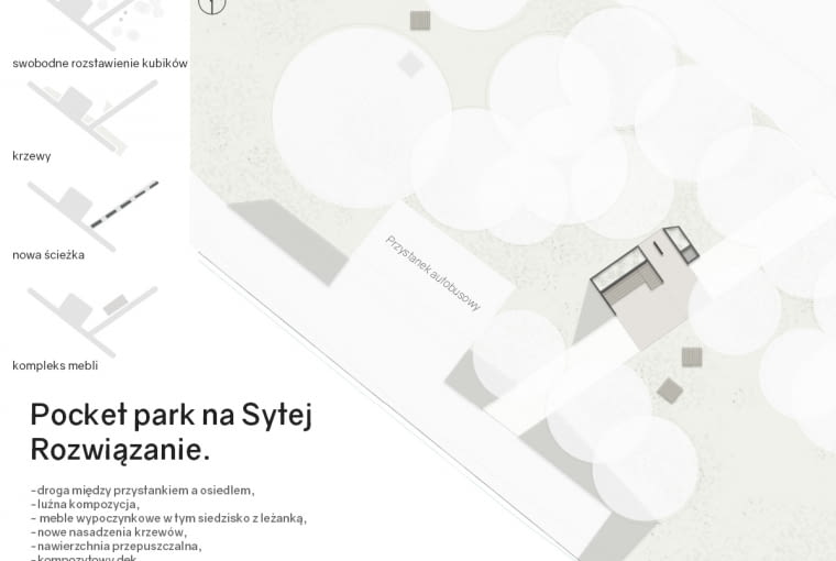 Park kieszonkowy przy ul. Glebowej w Warszawie