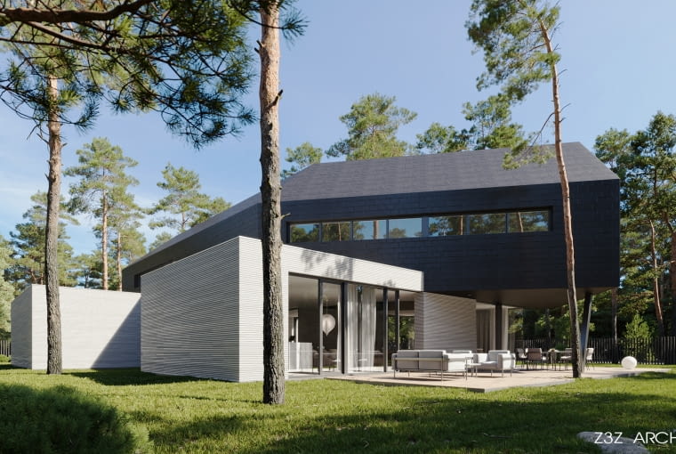 Wstęga Między Sosnami. Proj. Z3Z ARCHITEKCI