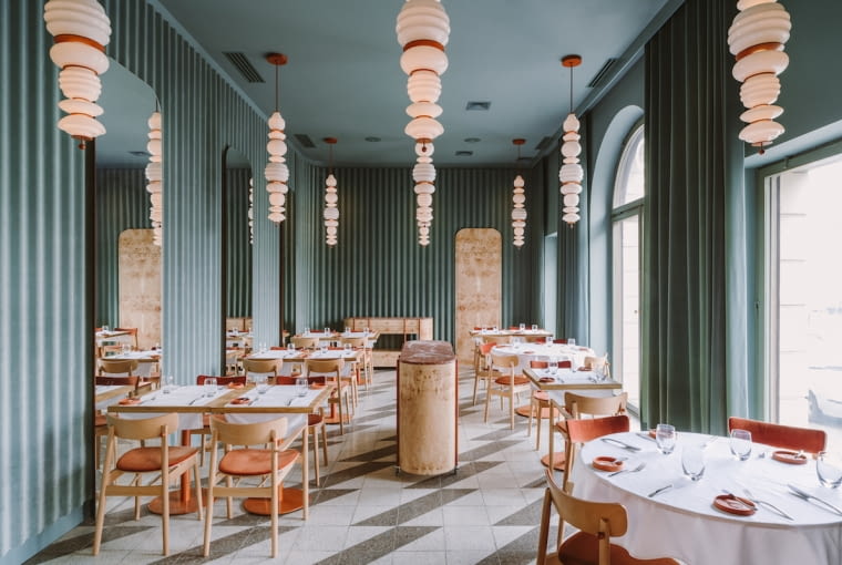 Restauracja Opasły Tom w Warszawie. Proj. BUCK.STUDIO