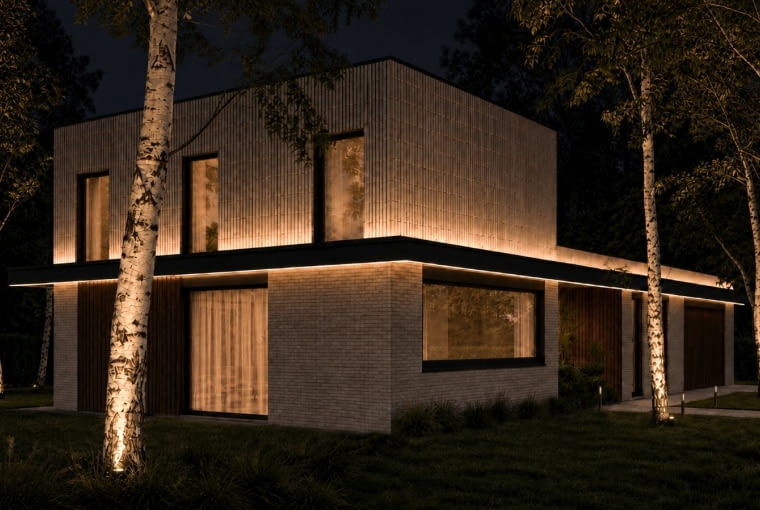 Dom w Lesznie. Proj. SAAN Architects Dom w Lesznie. Proj. SAAN Architects