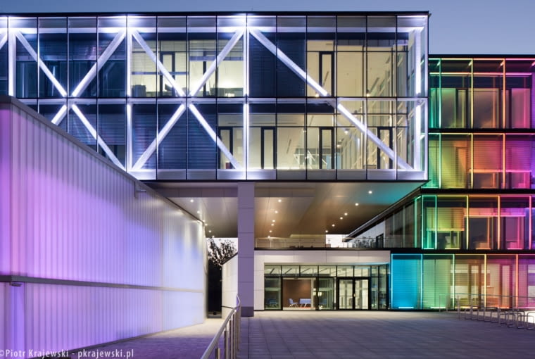 Biurowiec Comarch SSE6. Projekt: Architecture Studio Jose Casquet we współpracy z Buro Happold.