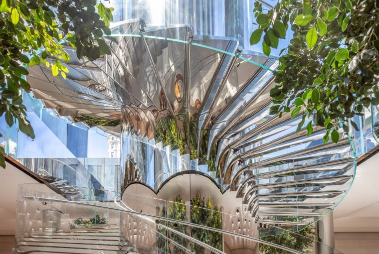 Sklep Apple na Manhattanie