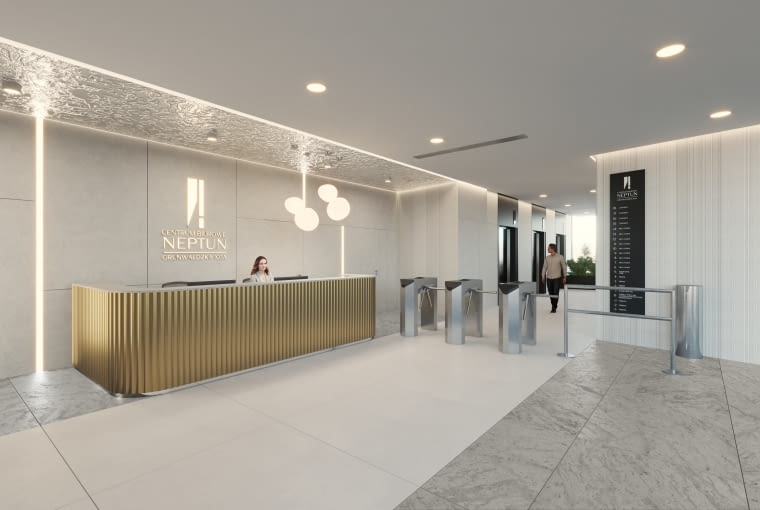 Tak będą wyglądać wnętrza Centrum Biurowego Neptun w Gdańsku Tak będą wyglądać wnętrza Centrum Biurowego Neptun w Gdańsku