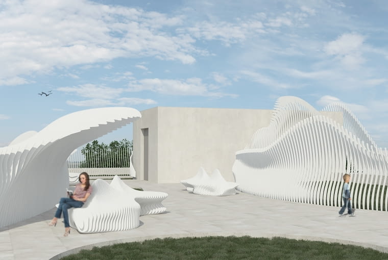 Budynek Miejsko-Gminnej Biblioteki Publicznej w Bełżycach. Proj. GK-Atelier