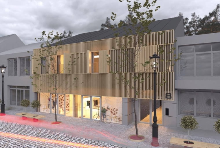 Projekt kamienicy w Łowiczu Projekt kamienicy w Łowiczu