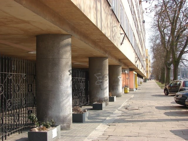 Szklany Dom (1937-39) przy ul. Mickiewicza 34/36 warszawa, modernizm