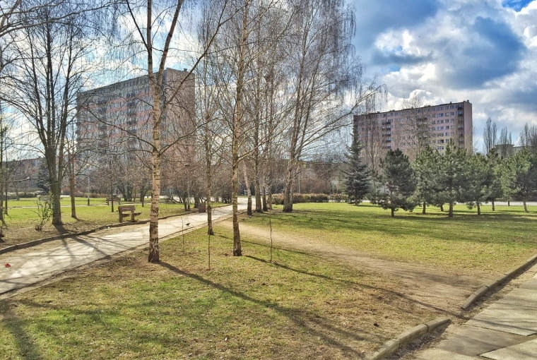 al. Roguckiego w Płocku - miejsce, w którym ma powstać nowa toaleta