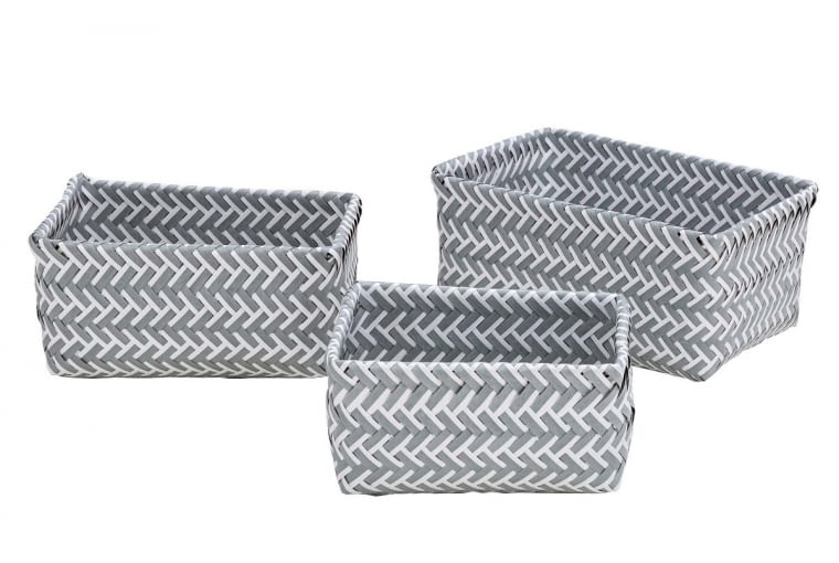 Pudełka, metal i tworzywo sztuczne, od 20 x 15 x 10 cm, 34,90 zł/3 szt., Agata