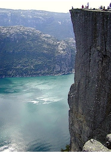 Stavanger - Fiord Lysef w okolicach Stavanger norwegia, stavanger, helen