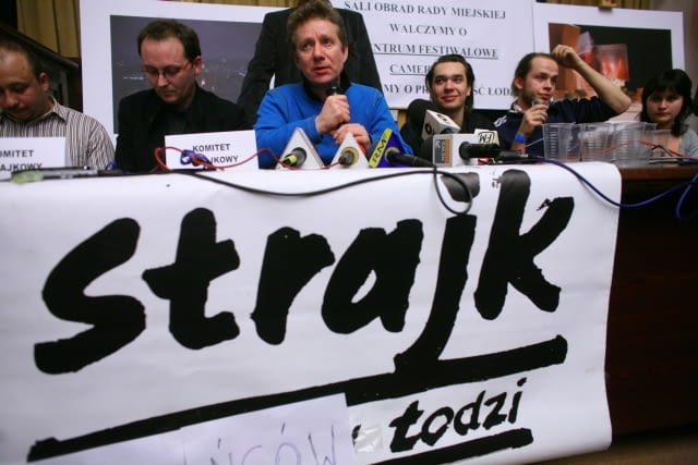 Zawieszono okupację sali Rady Miejskiej w Łodzi