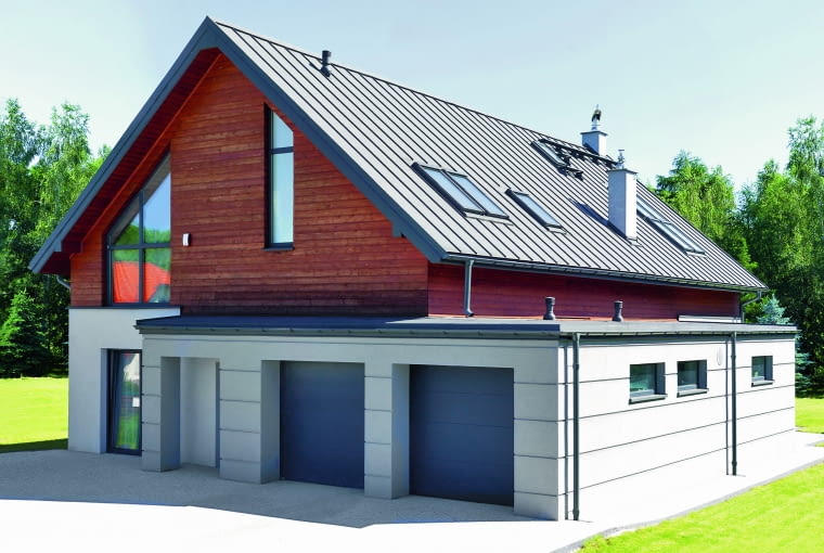 Blaszane pokrycie systemowe jest lekkie i wygodne w montażu. Dzięki nowoczesnemu wzornictwu i modnej kolorystyce śmiało konkuruje z tradycyjnymi materiałami i rozwiązaniami Blaszane pokrycie systemowe jest lekkie i wygodne w montażu. Dzięki nowoczesnemu wzornictwu i modnej kolorystyce śmiało konkuruje z tradycyjnymi materiałami i rozwiązaniami