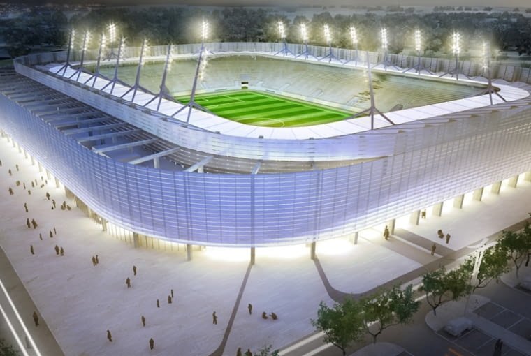 Stadion Miejski w Lublinie zaprojektowała pracownia Estudio Lamela Stadion Miejski w Lublinie zaprojektowała pracownia Estudio Lamela
