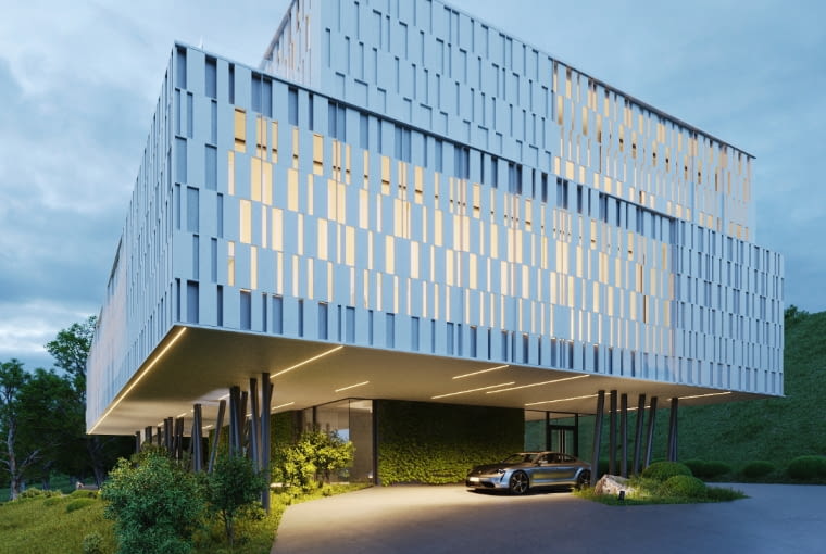 Dom w Chmurach. Proj. Z3Z ARCHITEKCI Dom w Chmurach. Proj. Z3Z ARCHITEKCI