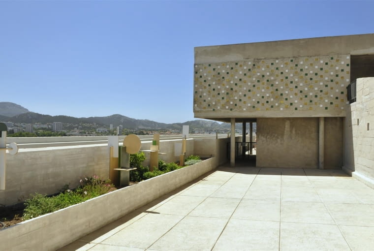 Jednostka Marsylska, proj. Le Corbusier - świetlica