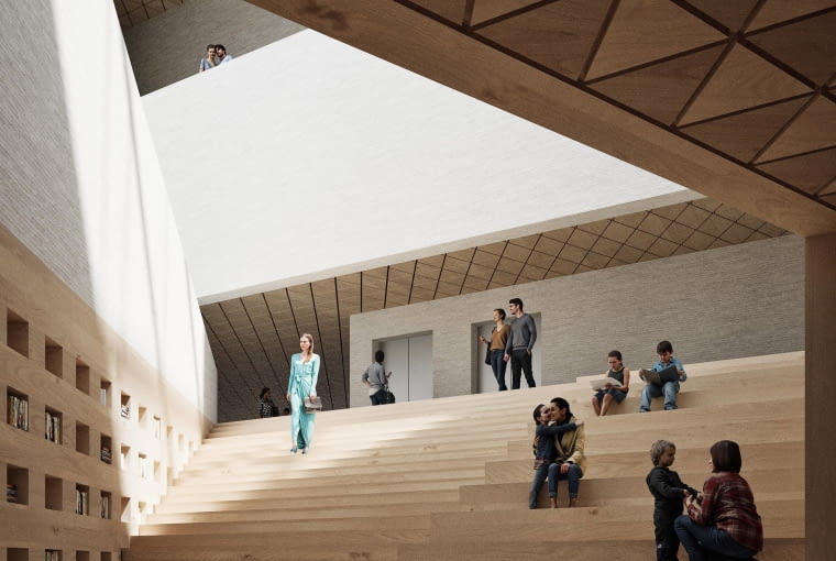 Muzeum Architektury i Wzornictwa w Helsinkach. Proj. JKMM Architects Muzeum Architektury i Wzornictwa w Helsinkach. Proj. JKMM Architects