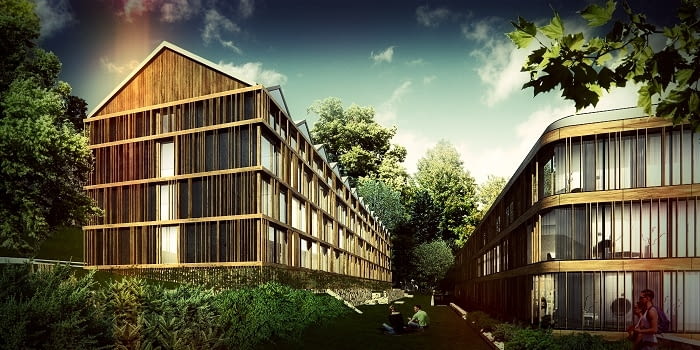 Kompleks wypoczynkowy Sun & Snow Resorts - Szklarska Poręba - wizualizacja