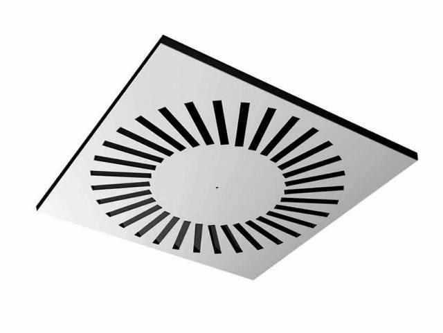 SD-C CENTRUM KLIMA; anemostat wirowy, z tłoczonej blachy stalowej, ocynkowanej; kolor - biały; Cena: 96,56-198,40 zł SD-C CENTRUM KLIMA; anemostat wirowy, z tłoczonej blachy stalowej, ocynkowanej; kolor - biały; Cena: 96,56-198,40 zł