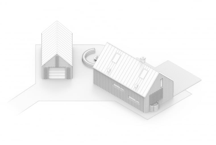 Dom Las - kierunek południowo/zachodni. Proj. Studio Onu Dom Las - kierunek południowo/zachodni. Proj. Studio Onu