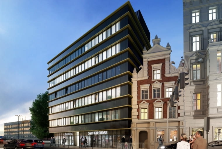 13.06.2016 Wroclaw . Budynek biurowy Alexanderhaus w trakcie budowy . fot . Kornelia Glowacka-Wolf / Agencja Gazeta SLOWA KLUCZOWE: Alexanderhaus budowa biurowiec budynek biurowy