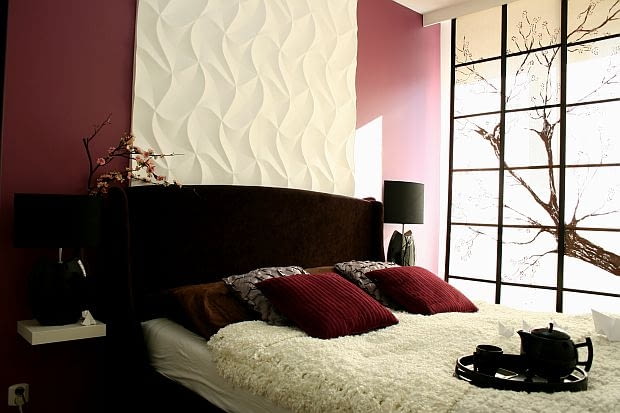 trójwymiarowe panele, firma Dunes,dekoracje