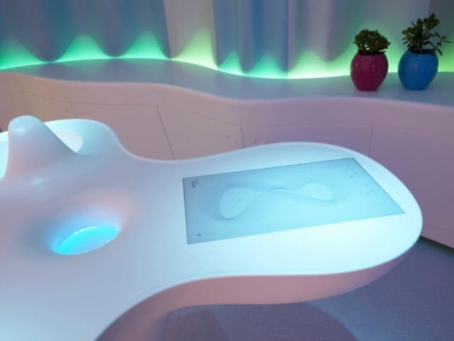 Projekt Karima Rashida - Smart-ologic Corian Living design, meble, Rashid