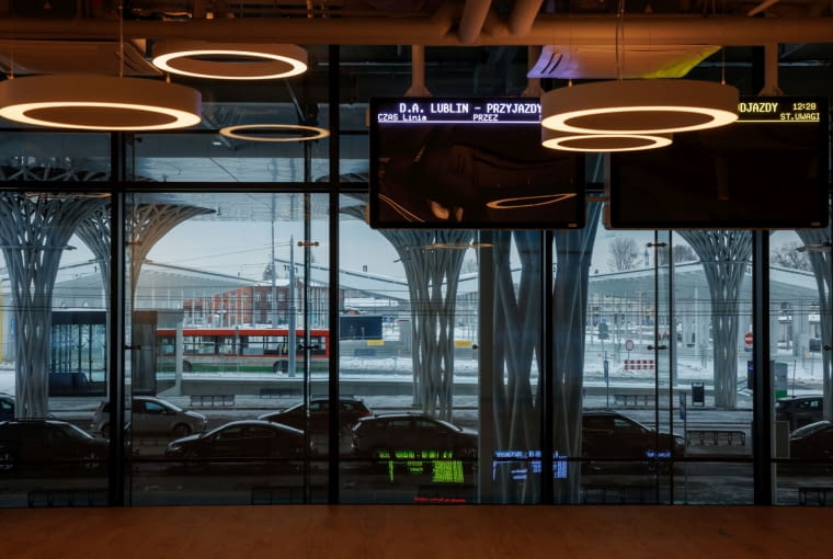 Dworzec Metropoliarny w Lublinie. Proj. Tremend