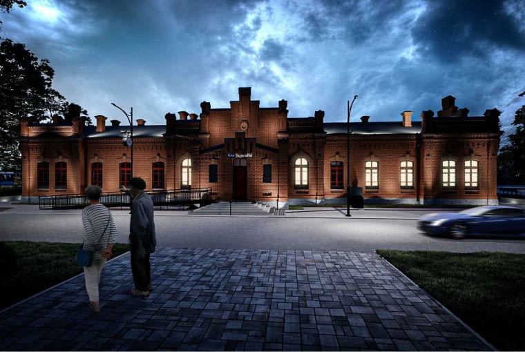 Tak będzie wyglądał dworzec kolejowy w Suwałkach