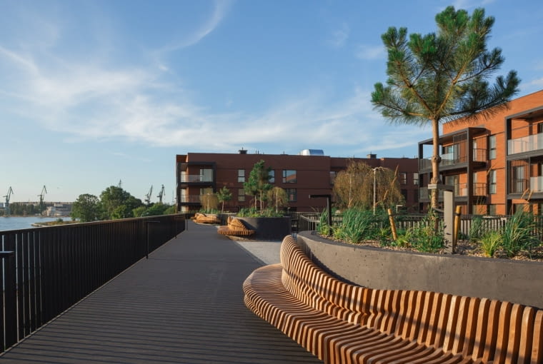 Nadmotławie w Gdańsku. Proj. SiMArchitekci Nadmotławie w Gdańsku. Proj. SiMArchitekci