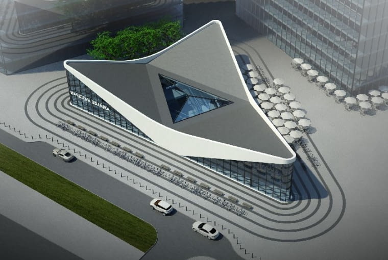 Tak może wygląda nowy Dworzec Gdański Tak może wygląda nowy Dworzec Gdański