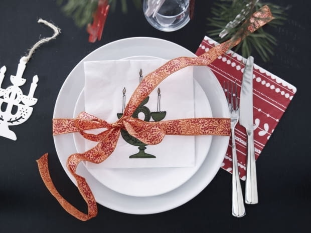 Święta w IKEA: VINTERFINT serwetki (30 szt.). Cena: 3,99 zł. Ikea, święta, boże narodzenie, nowości, świąteczne dodatki