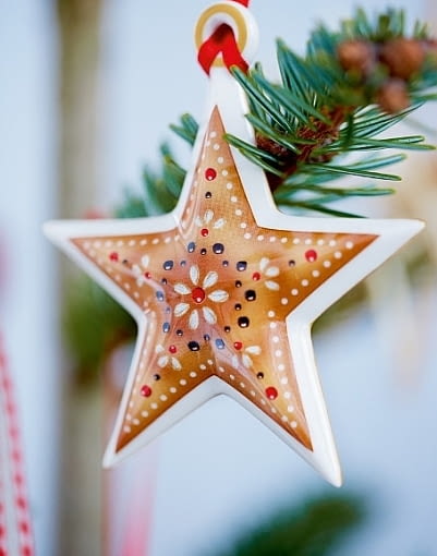 Villeroy & Boch - My Christmas Tree: porcelanowa zawieszka na choinkę w kształcie gwiazdki - 69 zł. Villeroy & Boch, święta, dekoracje, świąteczne dekoracje