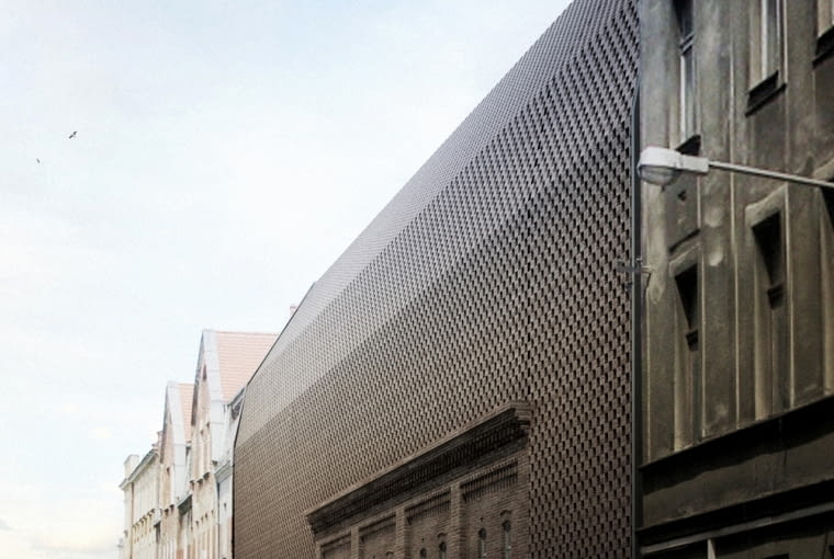 Wydział Radia i Telewizji Uniwersytetu Śląskiego - wizualizacja Wydział Radia i Telewizji Uniwersytetu Śląskiego - wizualizacja