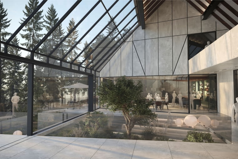 Projekt rozbudowy "Hotelu Smolarnia" Adama Żarczyńskiego Projekt rozbudowy "Hotelu Smolarnia" Adama Żarczyńskiego