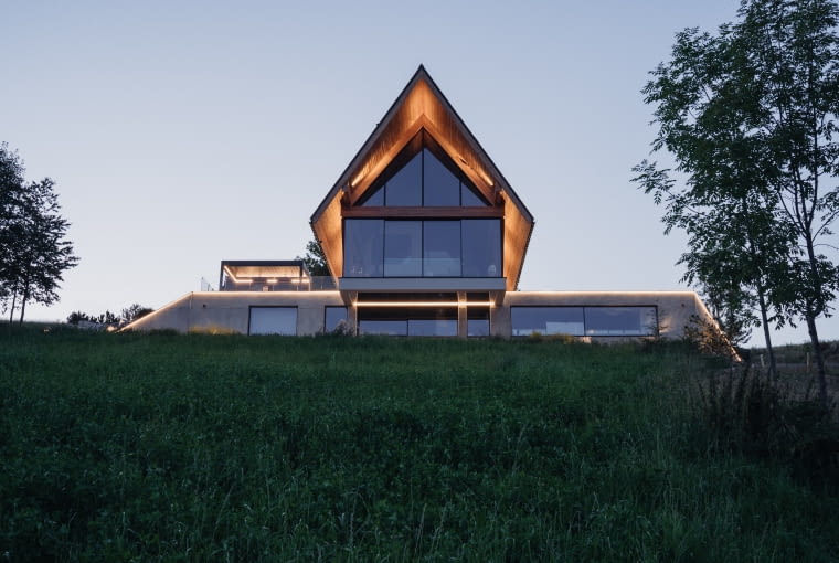 Dom w Gliczarowie. Proj. Karpiel Steindel Architektura