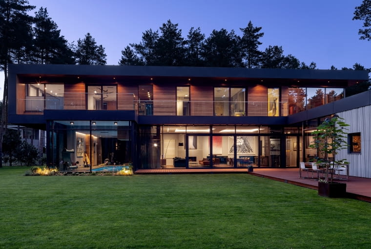 Curtan House (Dom Kurtyna). Proj. Trzop Architekci Curtan House (Dom Kurtyna). Proj. Trzop Architekci