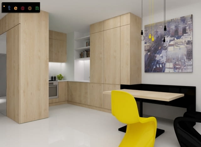 Jak urządzić małe mieszkanie? wnętrza, aranżacja wnętrz, meble