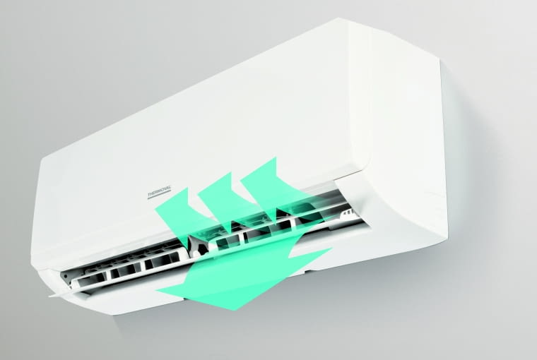 Najważniejszą zasadą, której należy przestrzegać podczas schładzania pomieszczeń, jest utrzymywanie różnicy temperatury nie większej niż 7°C pomiędzy tą na zewnątrz a wewnątrz Najważniejszą zasadą, której należy przestrzegać podczas schładzania pomieszczeń, jest utrzymywanie różnicy temperatury nie większej niż 7°C pomiędzy tą na zewnątrz a wewnątrz