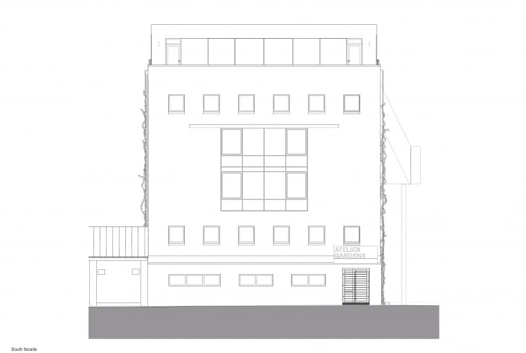 HAUS 1 w Berlinie - południowa fasada. Proj. MVRDV HAUS 1 w Berlinie - południowa fasada. Proj. MVRDV