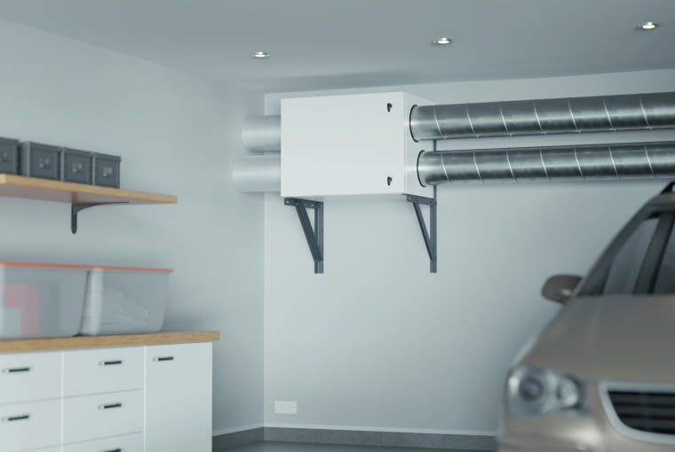 Rekuperator  często umieszcza  się w garażu,  pomieszczeniu  gospodarczym  lub technicznym,  bądź na poddaszu.  Niezależnie  jednak, gdzie  będzie się  znajdował,  zapewni  odpowiednią  wymianę  powietrza  w całym domu