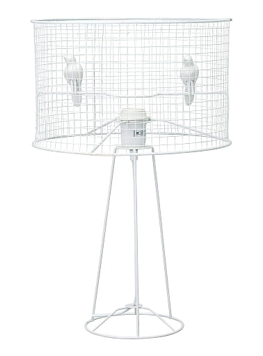 Lampa z "ptasim" kloszem - 139,99 zł. dekoracje, dekoracje stołu, ceramika, dekoracje na stół, TK Maxx, wnętrza