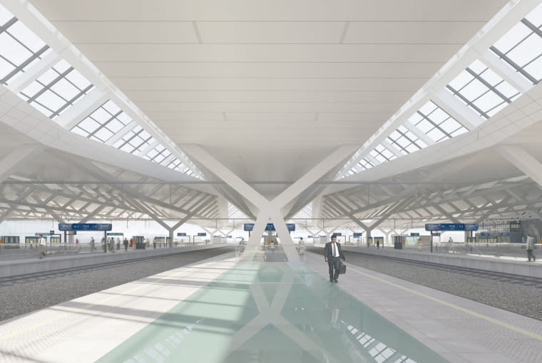 Modernizacja stacji Warszawa Zachodnia. Proj. DWAA Architekci Modernizacja stacji Warszawa Zachodnia. Proj. DWAA Architekci