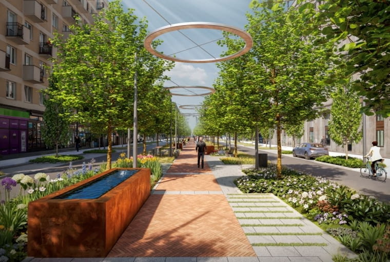 Przebudowa ul. Kruczej. Proj. Meritum Projekt Przebudowa ul. Kruczej. Proj. Meritum Projekt