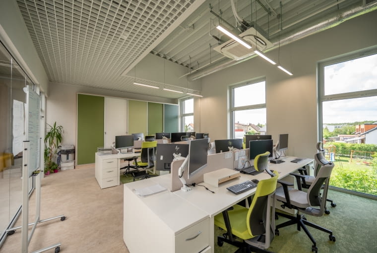 Biuro PRO VENTO ENERGIA. Proj. NURT Architekci