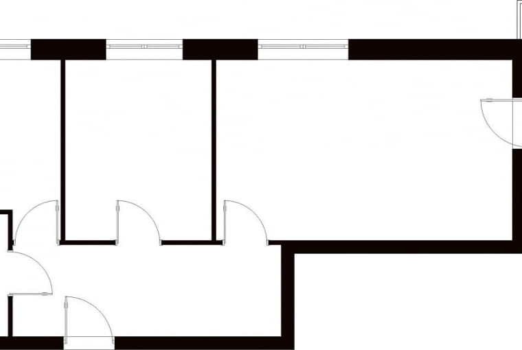 46,7 m kw., 2 pokoje, dla 3 osób