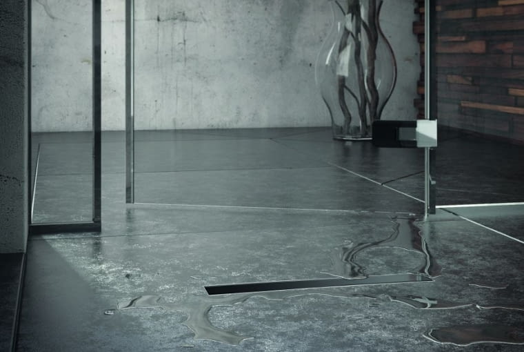 Odwodnienia liniowe stanowią nowoczesne wyposażenie natrysku  bezbrodzikowego. Ten rodzaj odpływu postrzegany jest jako elegancki i dający szerokie możliwości aranżacji pomiesz