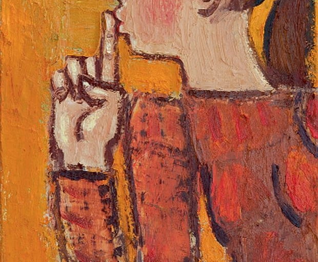 Ciii, 2011 r., 33 x 50 cm, olej na płótnie. obrazy, krzysztof kokoryn