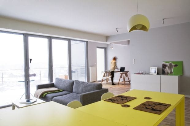 Apartament w Krakowie 100 m2; proj. PERA Studio stylowe mieszkanie, nowoczesne mieszkanie