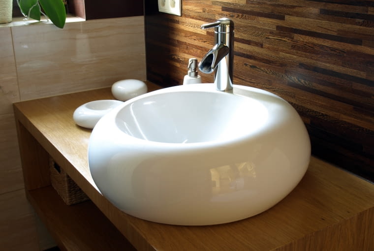 Okrągła umywalka nablatowa umywalki nablatowe