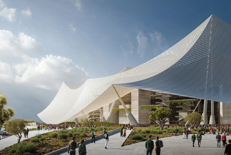 Stadion Grand Stade Hassan II w Maroku Stadion Grand Stade Hassan II w Maroku